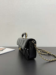 Chanel black bag size 12x 29 x 5cm - 2