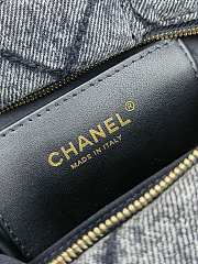 Chanel Bow bag denim black size 26x15x5cm - 5