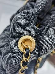 Chanel Bow bag denim black size 26x15x5cm - 2