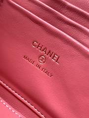 Chanel vanity bag Velvet pink size 9.5x17x8cm - 2