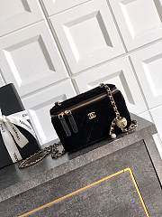 Chanel vanity bag Velvet black size 9.5x17x8cm - 1