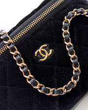 Chanel vanity bag Velvet black size 9.5x17x8cm - 4