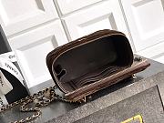 Chanel vanity bag Velvet brown size 9.5x17x8cm - 6