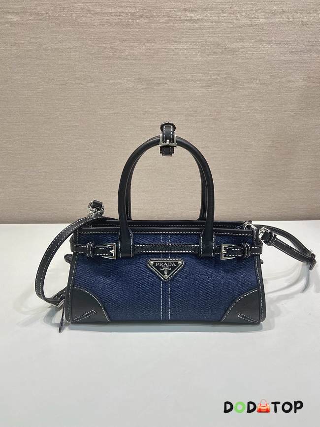 Prada jean bag size 23.5x12x9cm - 1