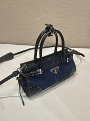 Prada jean bag size 23.5x12x9cm - 5