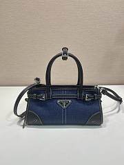 Prada jean bag size 23.5x12x9cm - 3
