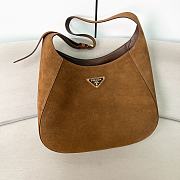 Prada cleo brown bag size 40x30x9cm - 1