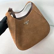 Prada cleo brown bag size 40x30x9cm - 2