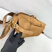 Prada Explore medium Re-Nylon shoulder bag with flap brown size 30x14x10cm - 2