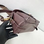 Prada Explore medium Re-Nylon shoulder bag with flap size 30x14x10cm - 4