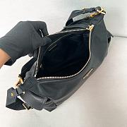 Prada Explore large nappa leather black bag size 32x22x11.5cm - 3