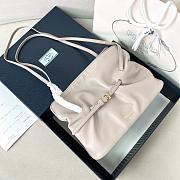 Women’s Small Prada Dada Nappa Leather Bag gray size 25x17.5x11.5 cm - 1