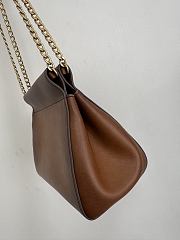  Prada Enchaîné leather mini bag brown size 18×22 11.5cm - 4
