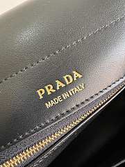 Prada Enchaîné leather mini bag black size 18×22 11.5cm  - 6
