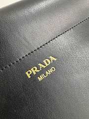 Prada Enchaîné leather mini bag black size 18×22 11.5cm  - 2