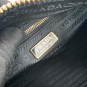Prada logo black bag size 22x9x7.5cm - 3