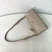 Prada logo gray bag size 22x9x7.5cm - 5