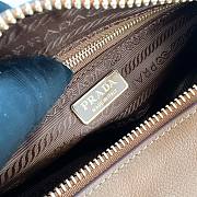 Prada logo brown bag size 22x9x7.5cm - 6