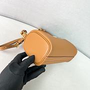 Prada logo brown bag size 22x9x7.5cm - 2