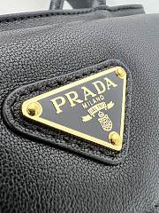 Prada Explore medium Re-Nylon shoulder black bag with flap size 30x14x10cm - 4
