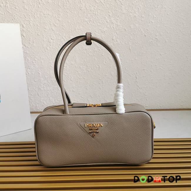 Prada logo-lettering top-handle bag gray size 29×14×8.5cm - 1