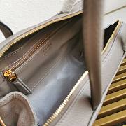 Prada logo-lettering top-handle bag gray size 29×14×8.5cm - 5