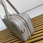 Prada logo-lettering top-handle bag gray size 29×14×8.5cm - 3