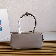 Prada logo-lettering top-handle bag gray size 29×14×8.5cm - 2