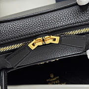 Prada logo-lettering top-handle bag black size 29×14×8.5cm - 3