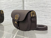 Dior Bobby Bag Burgundy Grained Calfskin size 21x12x5.1cm - 6