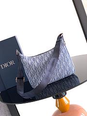 Dior bag hobo blue bag size 25 x 22 x 9cm - 4