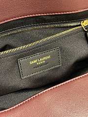 YSL shopping red bag size 48x30x5cm - 5