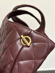 YSL shopping red bag size 48x30x5cm - 6