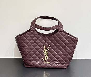 YSL shopping red bag size 48x30x5cm