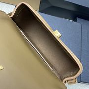 Saint Laurent Cassandre suede shoulder bag 18x13x6.5cm - 5