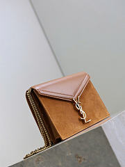 YSL Cassandra Bag brown size 22x16.5x5.5cm - 5