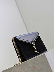 YSL Cassandra Bag black size 22x16.5x5.5cm - 5