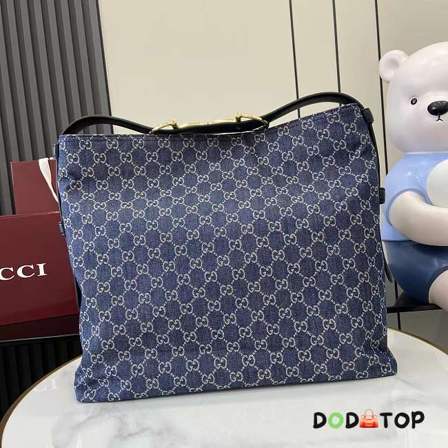 Gucci Beatrix denim shoulder bag size 40x36x12cm  - 1