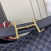 Gucci Beatrix denim shoulder bag size 40x36x12cm  - 2