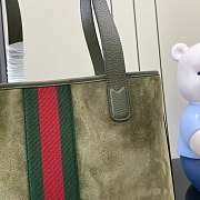 Gucci Ophidia medium tote bag green size 30x36x12.5cm - 3