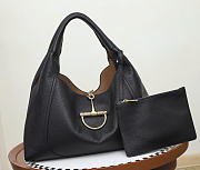 Gucci Softbit maxi shoulder bag black size 46x26x16cm - 1