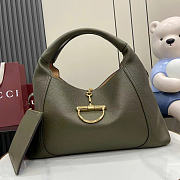 Gucci Softbit maxi shoulder green bag size 46x26x16cm - 1