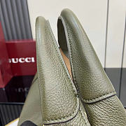 Gucci Softbit maxi shoulder green bag size 46x26x16cm - 6
