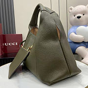 Gucci Softbit maxi shoulder green bag size 46x26x16cm - 5