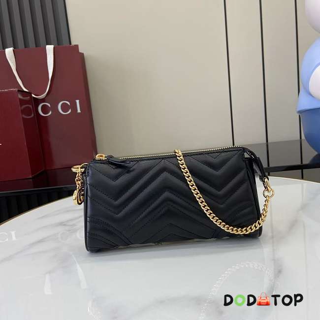 Gucci Marmont small shoulder bag black size 20cmx11cmx3.5cm - 1