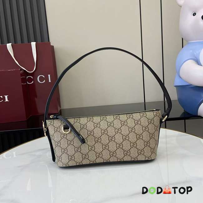Gucci Emblem small shoulder bag black size 22x27x10.5x9cm - 1