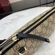 Gucci Emblem small shoulder bag black size 22x27x10.5x9cm - 4