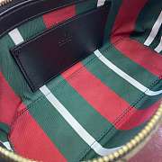 Gucci Emblem small shoulder bag black size 22x27x10.5x9cm - 5