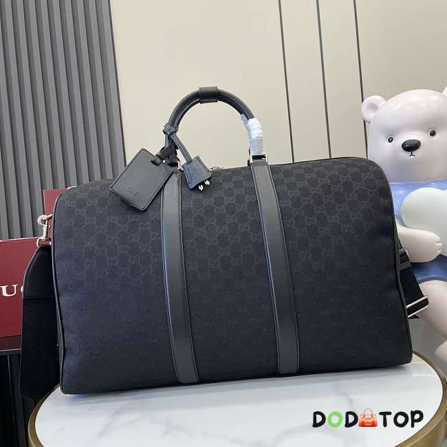 Gucci Medium-sized GG canvas travel  black size 52x32x28cm - 1