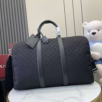 Gucci Medium-sized GG canvas travel  black size 52x32x28cm